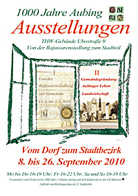 Vorankündigung zweite Ausstellung